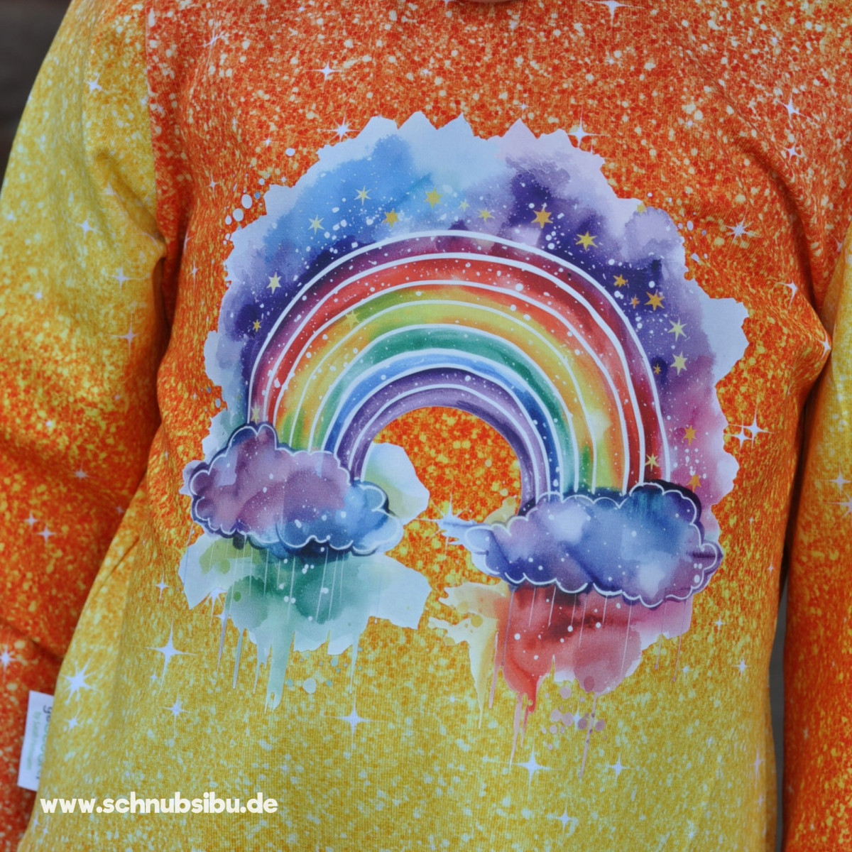 Bügelbild Regenbogen